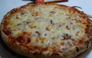 Keto Air Fryer Personal Mozzarella Pizza Crust