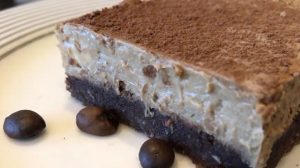 Keto Air fryer Chocolate Espresso Mini Cheesecake