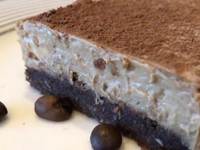 Keto Air fryer Chocolate Espresso Mini Cheesecake