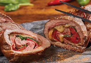 Tired of the same meals? In the mood for something meaty? Try this delicious Emeril AirFryer Steak Roulade Recipe! 