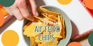 Air fried chips are the way to go these days, why buy chips when you can make your own! That's right make crispy and delicious air fried chips!