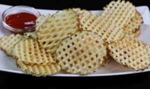 frozen waffle fries in air fryer